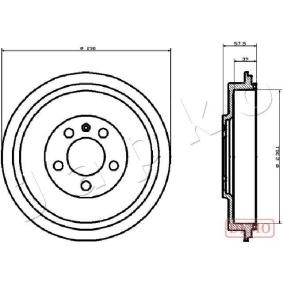 VOLKSWAGEN Bremstrommel von JAPKO