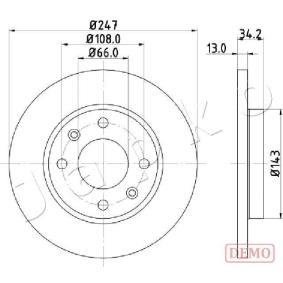Bremsscheibe 600630C von JAPKO günstig für 32,70 € online kaufen