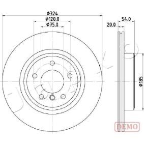 Comprar Disco de freno de JAPKO 610133C a bajo precio de 26,73 €