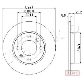 Bremsscheibe 610615C von JAPKO günstig für 29,48 € online kaufen