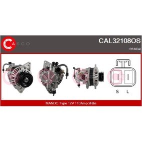 Köp Generator av CASCO CAL15125AS till det låga priset 5017,12 kr