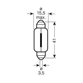 Achetez des Ampoule, éclairage intérieur OSRAM 6475 à prix pour 4,49 €