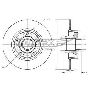 Acquista Disco freno da TOMEX brakes TX 71-831 a buon mercato per soli 143,45 €