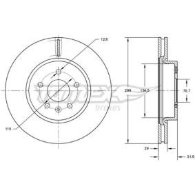 Bremsscheibe TX 73-69 für SUZUKI