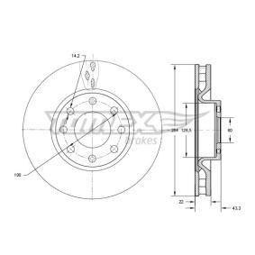 Bremsscheibe von TOMEX brakes
