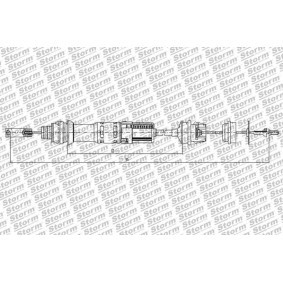 Acquista Cavo frizione da STORM QUALITY PARTS 070169 a buon mercato per soli 41,79 €