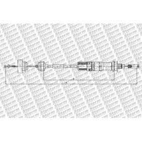 Acquista Cavo frizione da STORM QUALITY PARTS 1101131 a buon mercato per soli 47,55 €