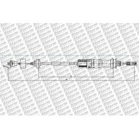 Acquista Cavo frizione da STORM QUALITY PARTS 1101441 a buon mercato per soli 39,06 €