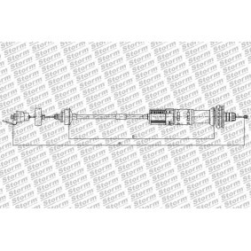 Acquista Cavo frizione da STORM QUALITY PARTS 350178 a buon mercato per soli 35,66 €