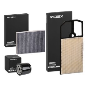 Compre Kit de filtros de RIDEX online para 3 Hatchback (BM, BN) a preços moderados
