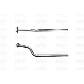 Compre Tubo de escape de NAP carparts online para MEGANE III Coupé (DZ0/1_) a preços moderados