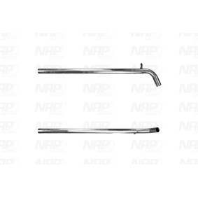 Compre Tubo de escape de NAP carparts online para MEGANE III Coupé (DZ0/1_) a preços moderados