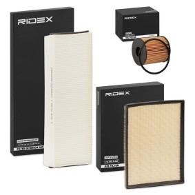 Compre Kit de filtros de RIDEX online para Transit Mk7 Camião de plataforma / Chassis (V363, FED, FFD) a preços moderados