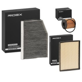 Compre Kit de filtros de RIDEX online para Transit Mk7 Camião de plataforma / Chassis (V363, FED, FFD) a preços moderados