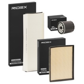 Compre Kit de filtros de RIDEX online para Transit Mk7 Camião de plataforma / Chassis (V363, FED, FFD) a preços moderados