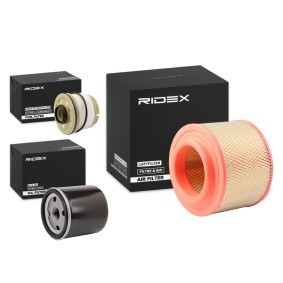 Compre Kit de filtros de RIDEX online para HILUX III Camião de plataforma/chassis (KUN1_, TGN3_, TGN2_, a preços moderados