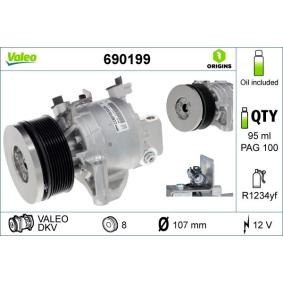 Acquista Compressore aria condizionata da VALEO 690199 a buon mercato per soli 283,95 €