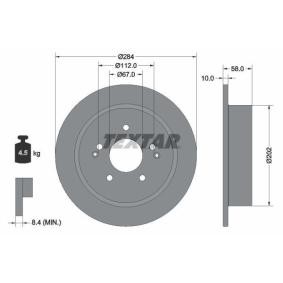 Acquista Disco freno da TEXTAR 92326603 a buon mercato per soli 81,81 €