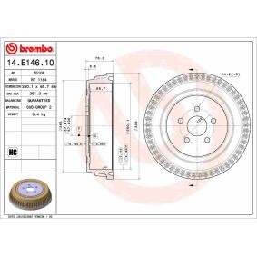 Osta Jarrurumpu BREMBO:llä 14.E146.10 edullisesti hintaan 80,44 €