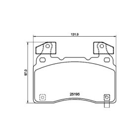 Acquista Kit pastiglie freni da MAGNETI MARELLI 363700410064 a buon mercato per soli 132,66 €