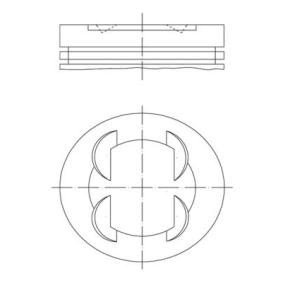 Kolben 681 PI 00109 002