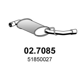 Endschalldämpfer 02.7085