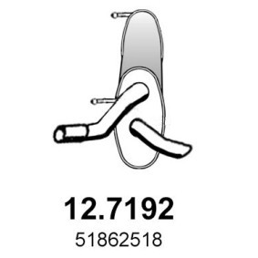 Endschalldämpfer 12.7192
