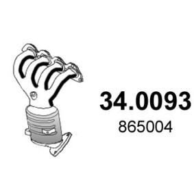 Acquista Catalizzatore da ASSO 34.0093 a buon mercato per soli 489,55 €