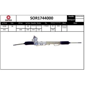 Achetez des Crémaillère de direction SNRA SOR1744000 à prix pour 490,04 €