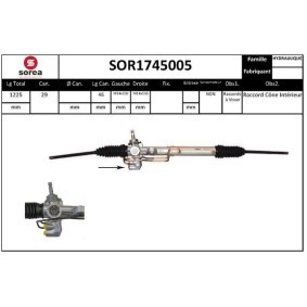 Achetez des Crémaillère de direction SNRA SOR1745005 à prix pour 465,22 €