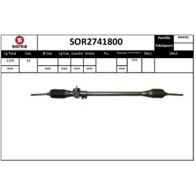 Achetez des Crémaillère de direction SNRA SOR2741800 à prix pour 197,43 €