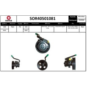 Acquista Pompa idraulica, sterzo da SNRA SOR40501081 a buon mercato per soli 222,06 €