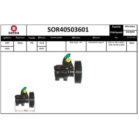 Servopumpe des Herstellers SNRA - Originalware Artikelnummer: SOR40503601
