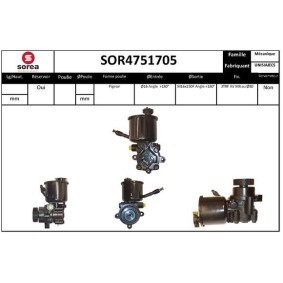 Achetez des Pompe de direction assistée SNRA SOR4751705 à prix pour 330,26 €