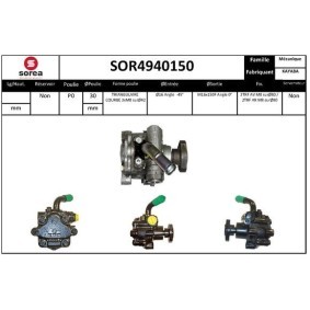 Achetez des Pompe de direction assistée SNRA SOR4940150 à prix pour 269,51 €