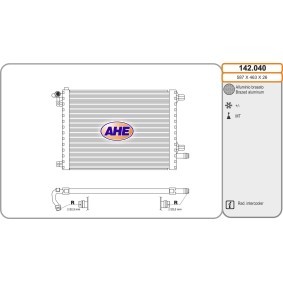 Achetez des Radiateur du moteur AHE 142.040 à prix pour 273,27 €