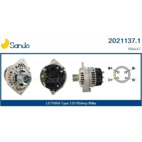 Köp EGR kylare av SANDO SRG71000.0 till det låga priset 1683,05 kr