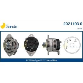 Köp EGR kylare av SANDO SRG73022.0 till det låga priset 3513,11 kr