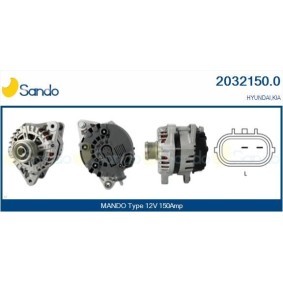 AGR-Ventil für DAEWOO von SANDO