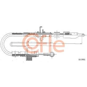 Compre Cabo de aço, accionamento da embraiagem da COFLE 92.10.3901 a um preço baixo por 16,61 €