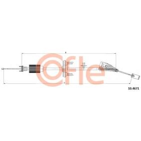 Achetez des Câble de frein à main COFLE 92.10.4671 à prix pour 58,22 €