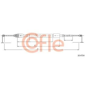 Handbremsseil 92.10.4714