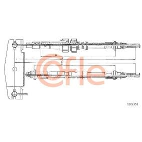 Handbremsseil für FORD von COFLE