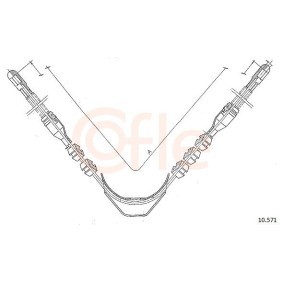 Handbremsseil 92.10.571