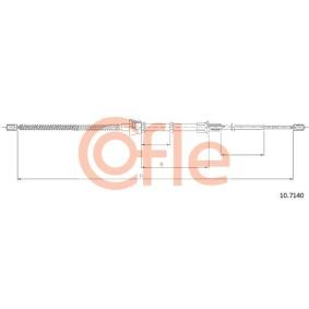 Compre Cabo de freio de mão de COFLE online para Ibiza IV Hatchback (6J5, 6P1) a preços moderados