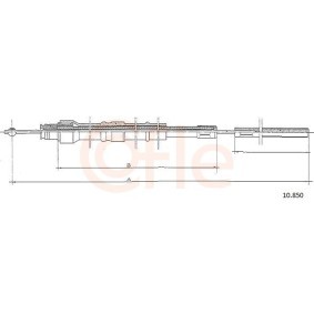 Handbremsseil 92.10.850