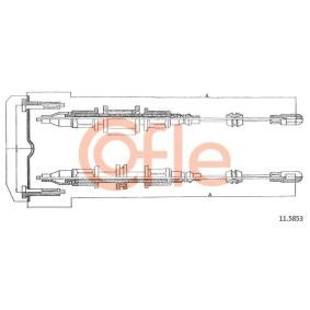 Handbremsseil 92.11.5853 von COFLE günstig für 21,73 € online kaufen