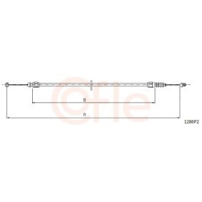 Achetez des Tirette de capot moteur COFLE 92.1286P2 à prix pour 13,43 €