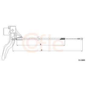 Motorhaubenzug für OPEL von COFLE