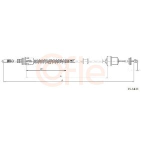 Acquista Cavo frizione da COFLE 92.15.1411 a buon mercato per soli 18,79 €